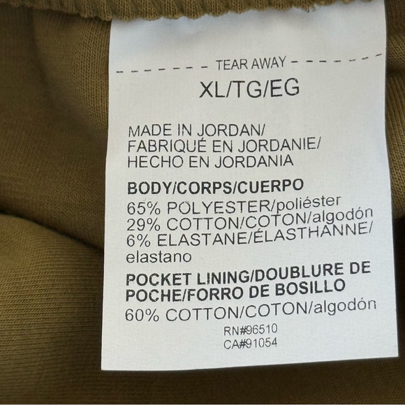 Under Armour Unstoppable Fleece Men's Olive Athletic Shorts Size XL New with Tag - Picture 4 of 7